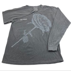 Pop Smoke Official Merch T Shirt Chrome Rose Dove Posthumous Release Mens Large